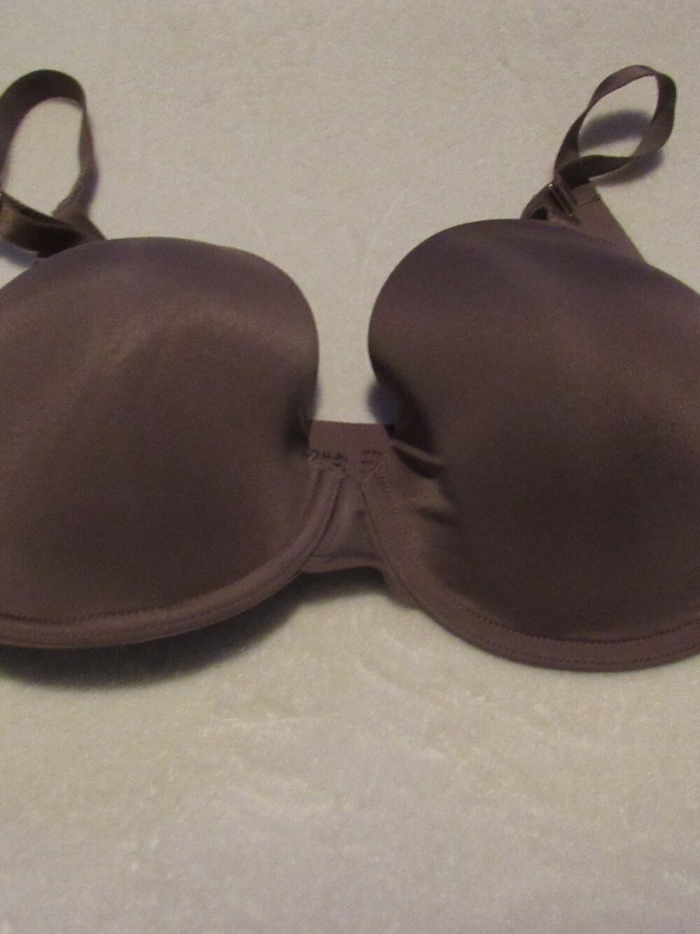 Soma Brown/Gray Vanishing 360 Perfect Coverage Bra 36D USED